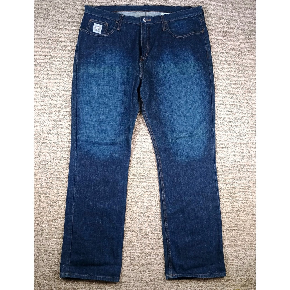 Cinch Jeans Mens 42x33 Dark Wash Denim Western Cowboy Workwear MB98034 002 - Picture 2 of 8